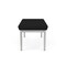 Lesro Lenox Steel 2 Seat Bench, Black/Onyx Seat, Black/Onyx Back, 45 W 21 L 18.5 H LS2001 - alternate 3